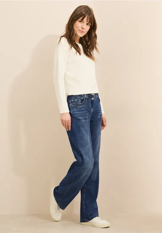 High Waist Wide Leg Jeans