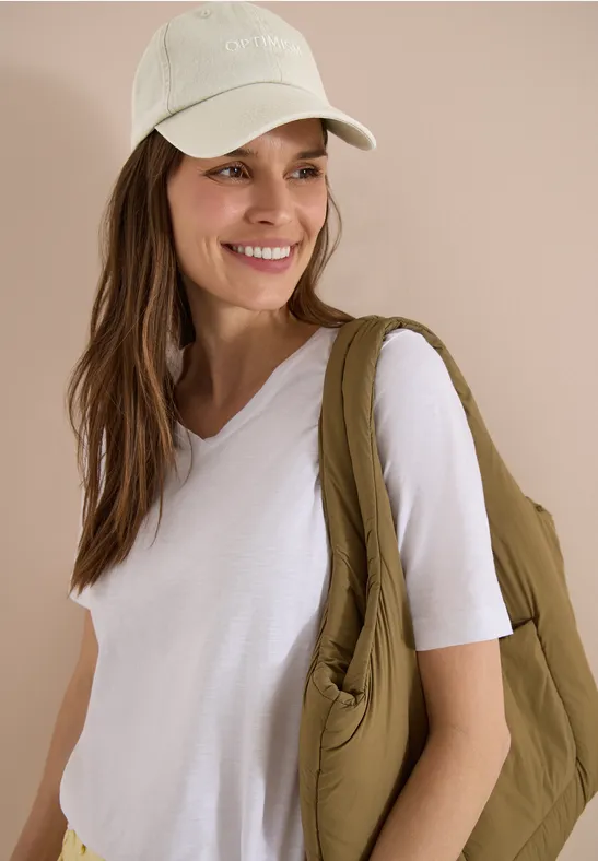 Baseballkappe mit Optimism Stickerei