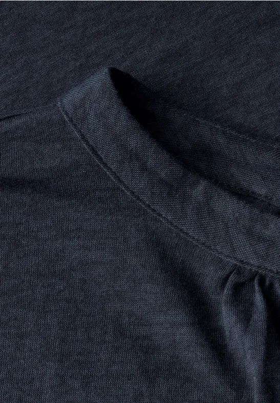 T-Shirt mit Ausbrenner-Muster
