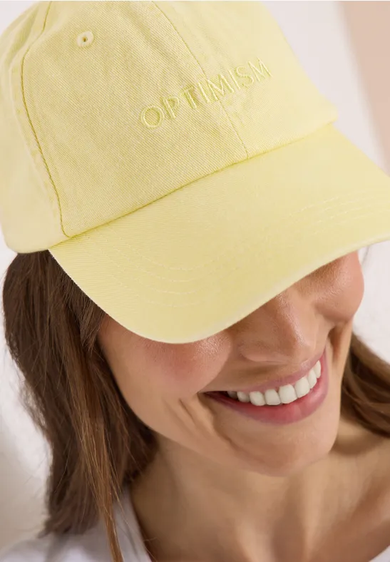 Klassische Baseball-Cap mit Stickerei