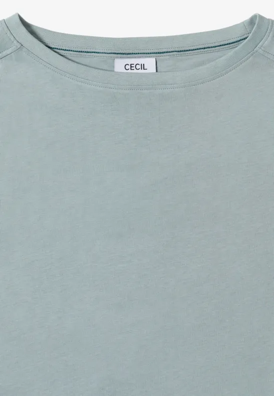 Langarmshirt mit U-Boot-Ausschnitt