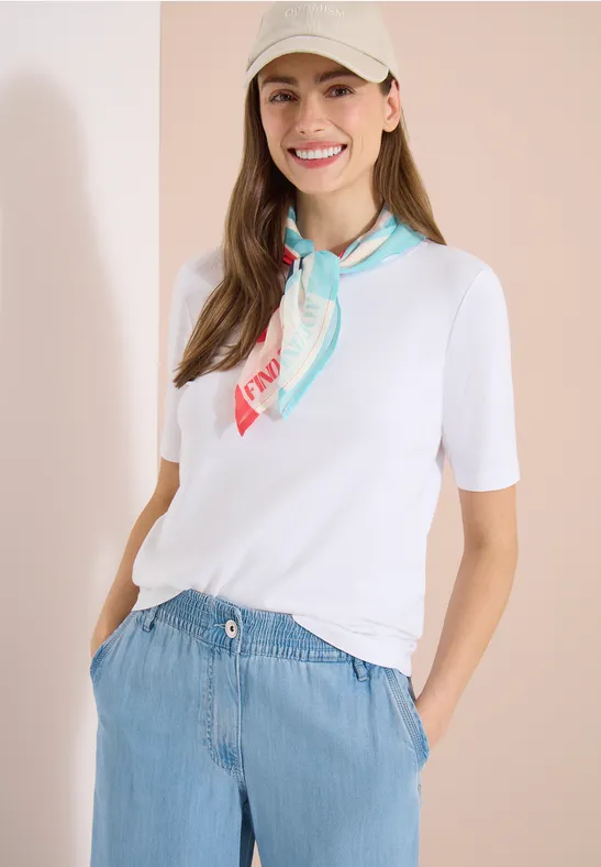 Leichtes Modal-Bandana mit Print