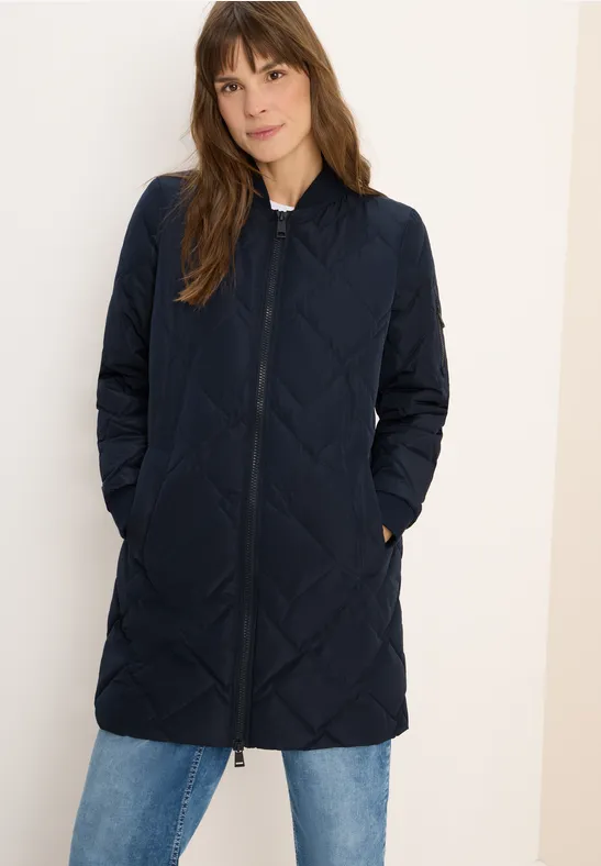 Langer Stepp-Blouson