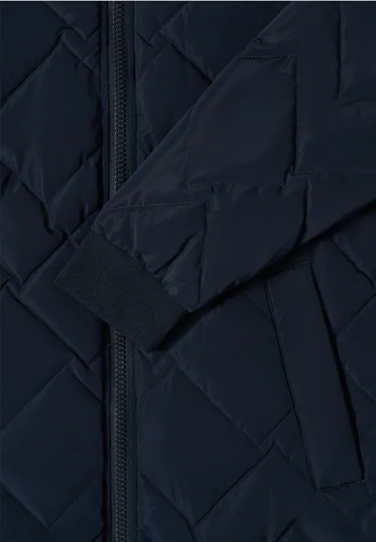 Langer Stepp-Blouson