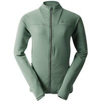 Strukturierte Midlayer-Jacke mit Reißverschluss