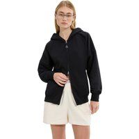 Oversized Sweatjacke mit Kapuze
