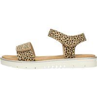 Plattform-Sandalen mit Tiermuster