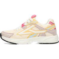 Klobige Mesh-Sneaker in Pastellfarben