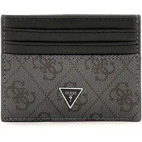Schlanker Kartenhalter mit Monogramm-Muster