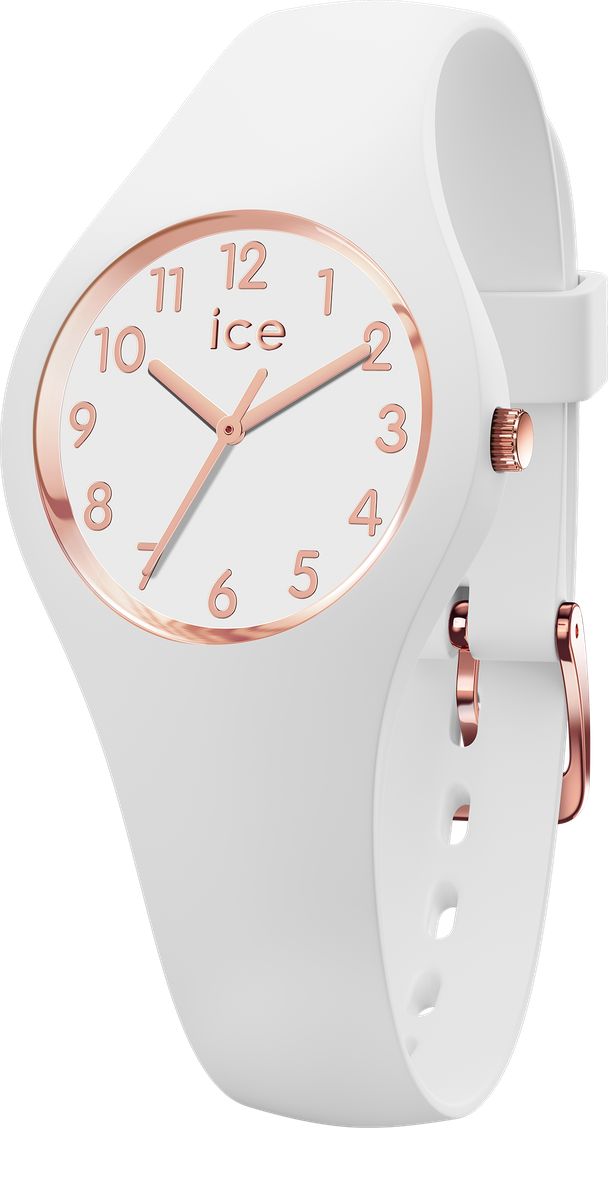 Minimalistische Silikonuhr mit Zifferblatt