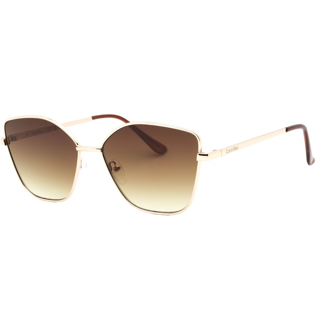 Geometrische Metall-Sonnenbrille