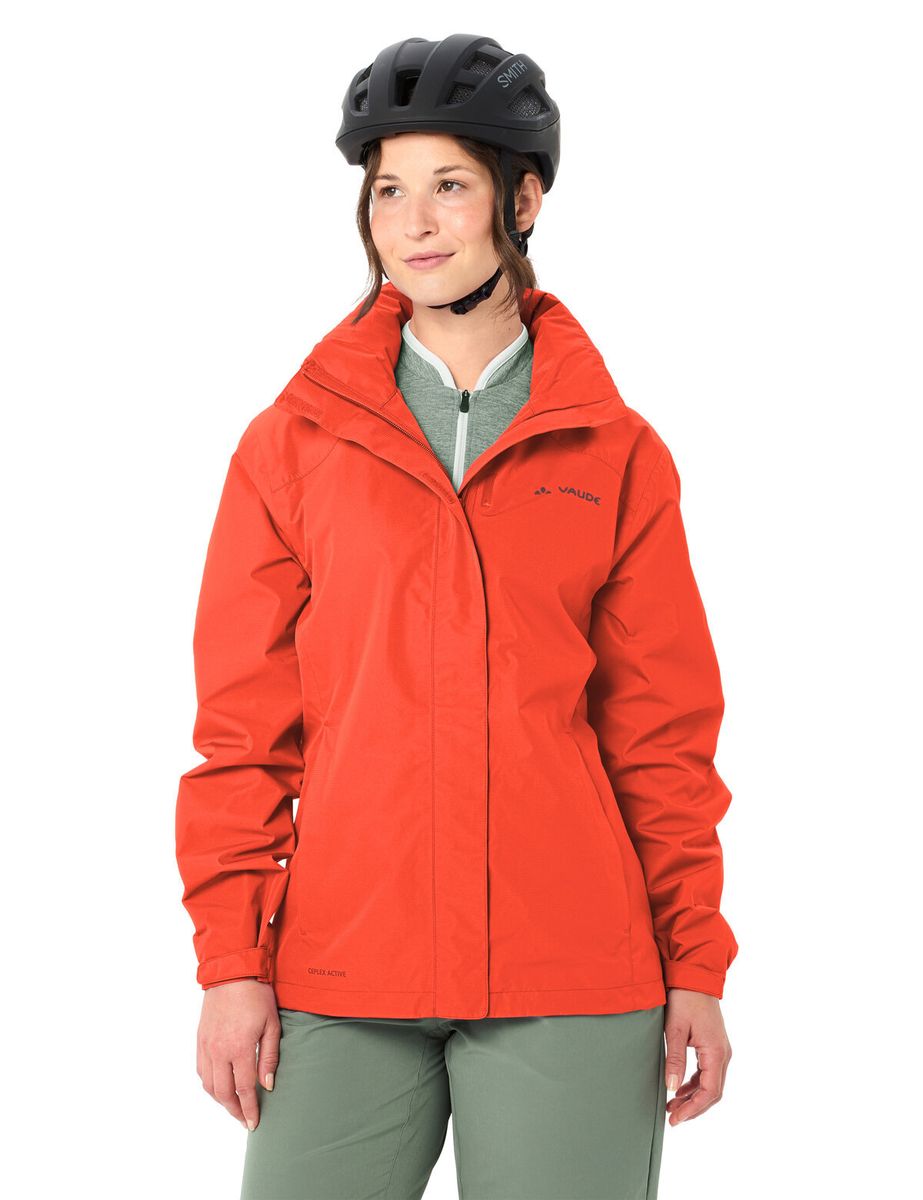 Leichte wasserdichte Fahrradjacke mit Kapuze