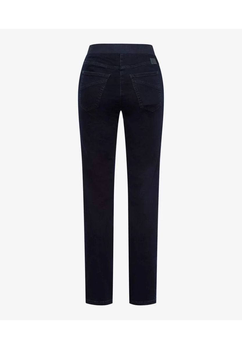 Slim-Fit-Stretchhose mit Gummibund