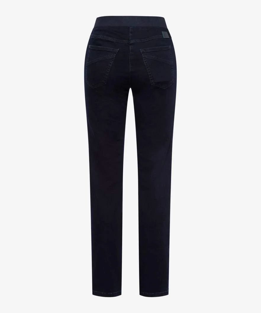 Slim-Fit-Stretchhose mit Gummibund