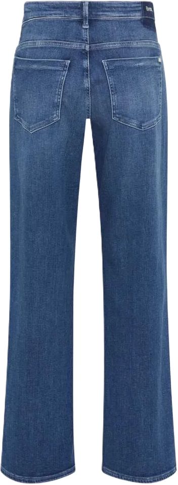 Weit geschnittene Jeans mit hohem Bund