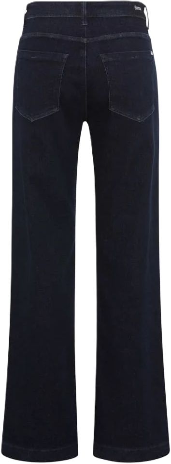 Weit geschnittene Jeans mit hohem Bund