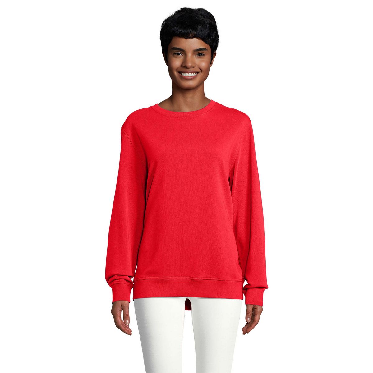 Minimalistisches Sweatshirt aus Bio-Baumwolle