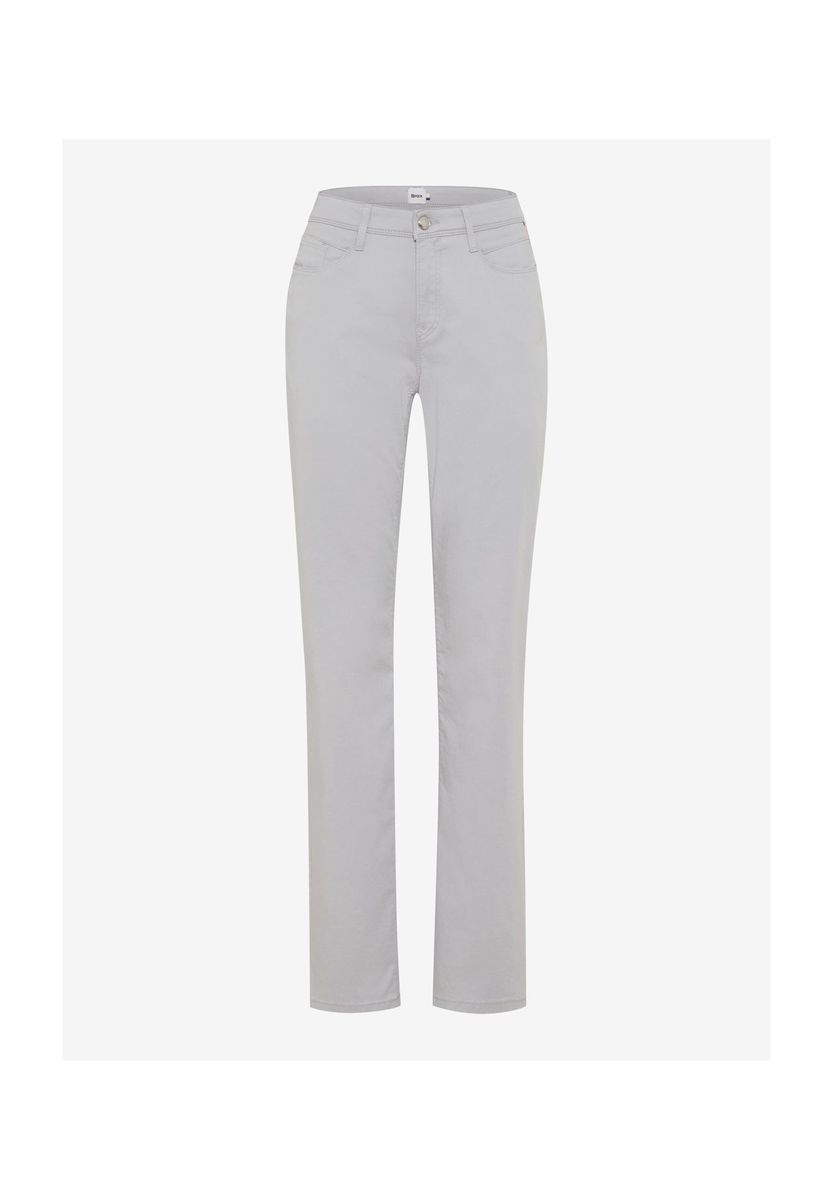 Elegante Satinhose mit geradem Bein