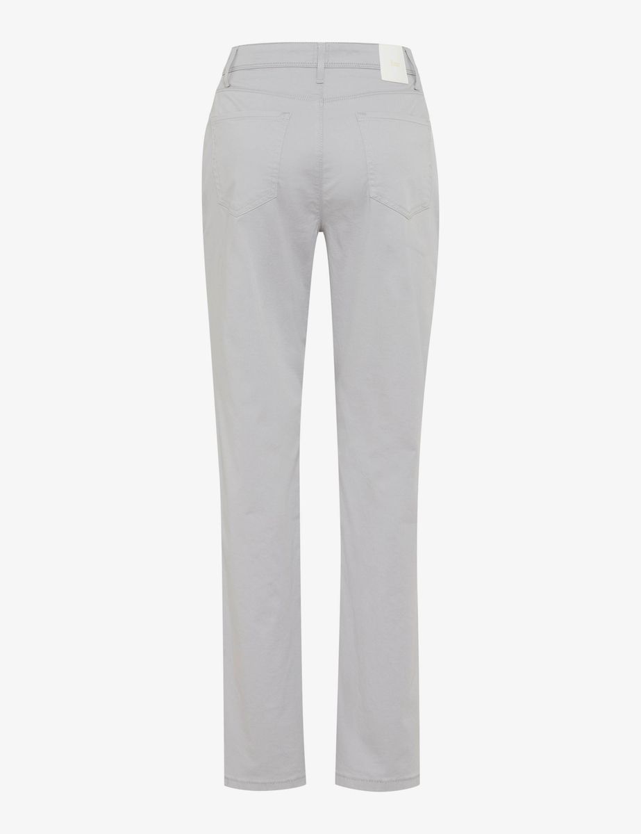 Elegante Satinhose mit geradem Bein