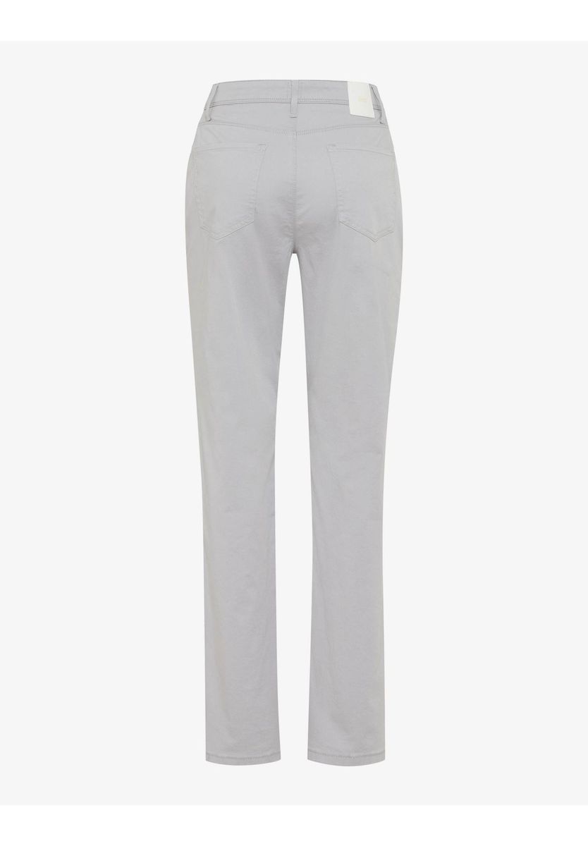 Elegante Satinhose mit geradem Bein
