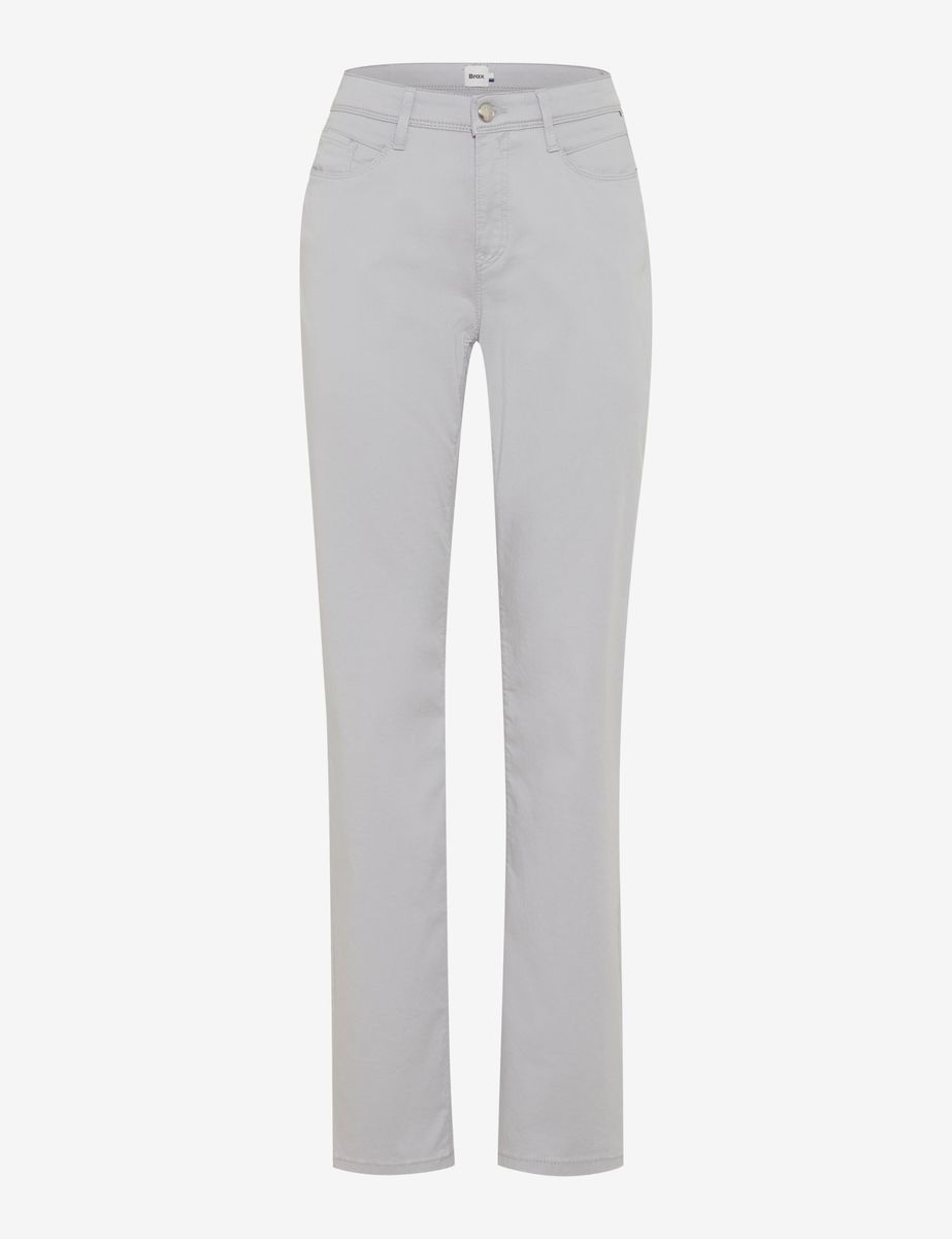 Elegante Satinhose mit geradem Bein