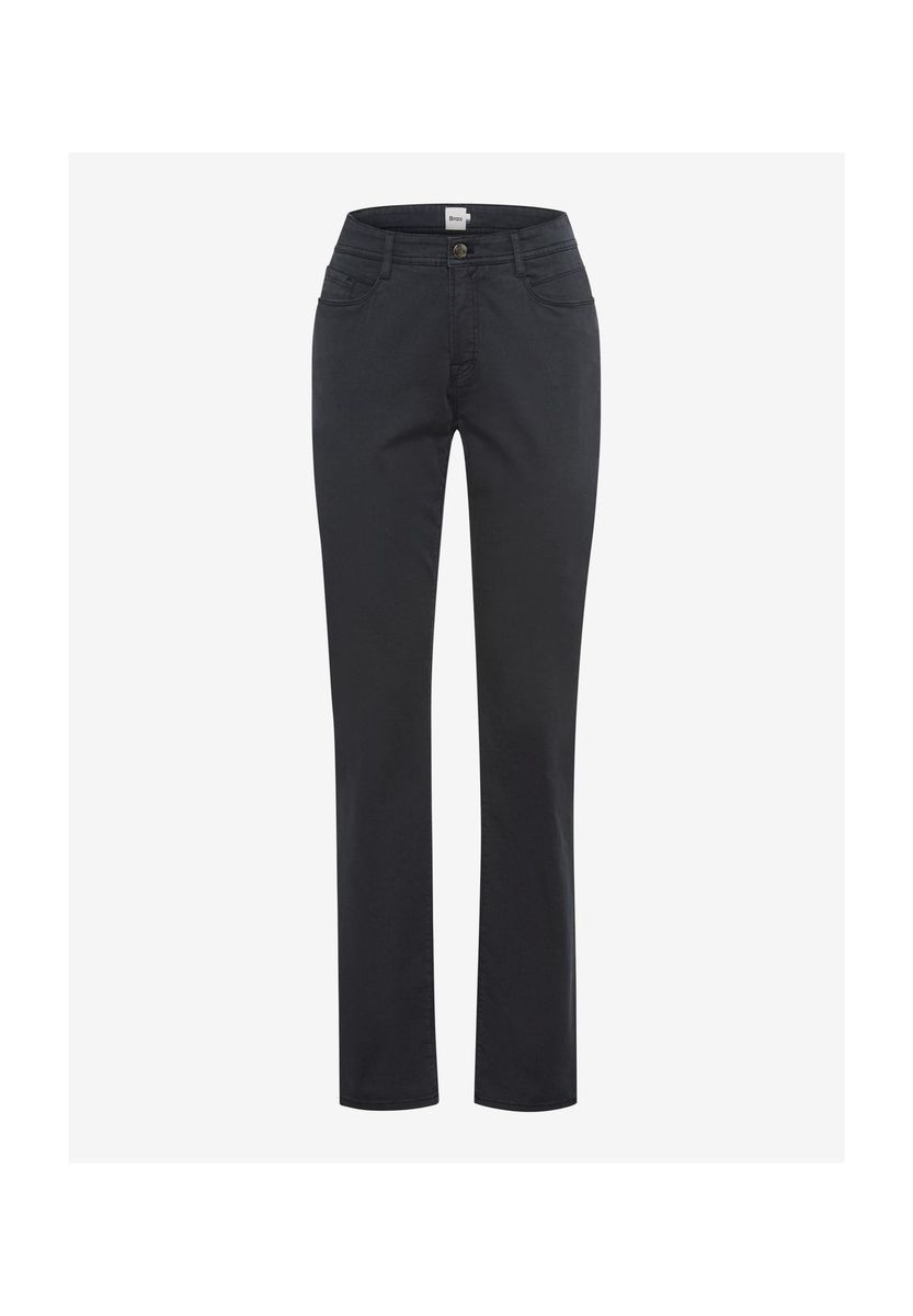 Elegante Satinhose mit geradem Bein