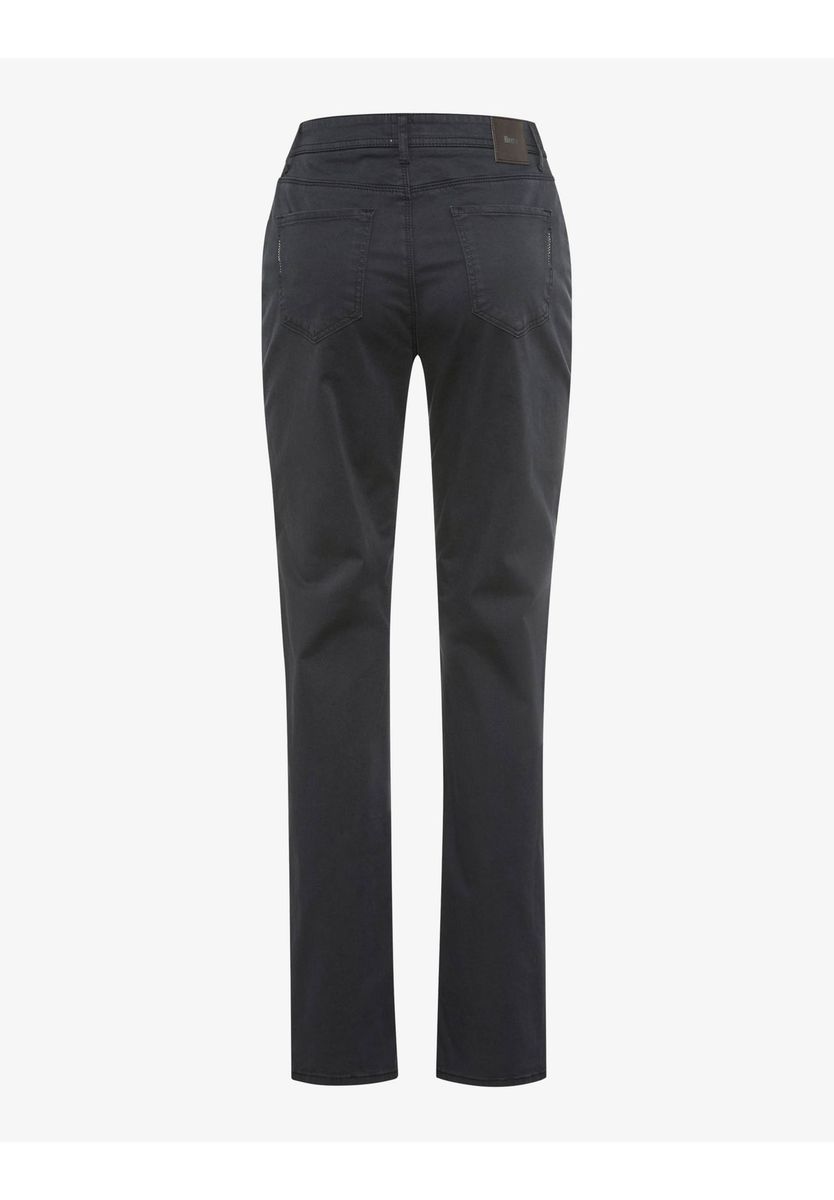 Elegante Satinhose mit geradem Bein