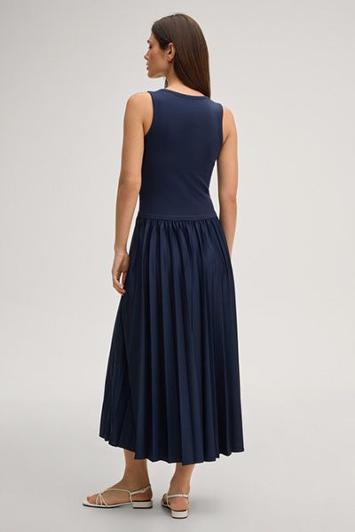 Maxikleid im Tank-Stil mit Plissee