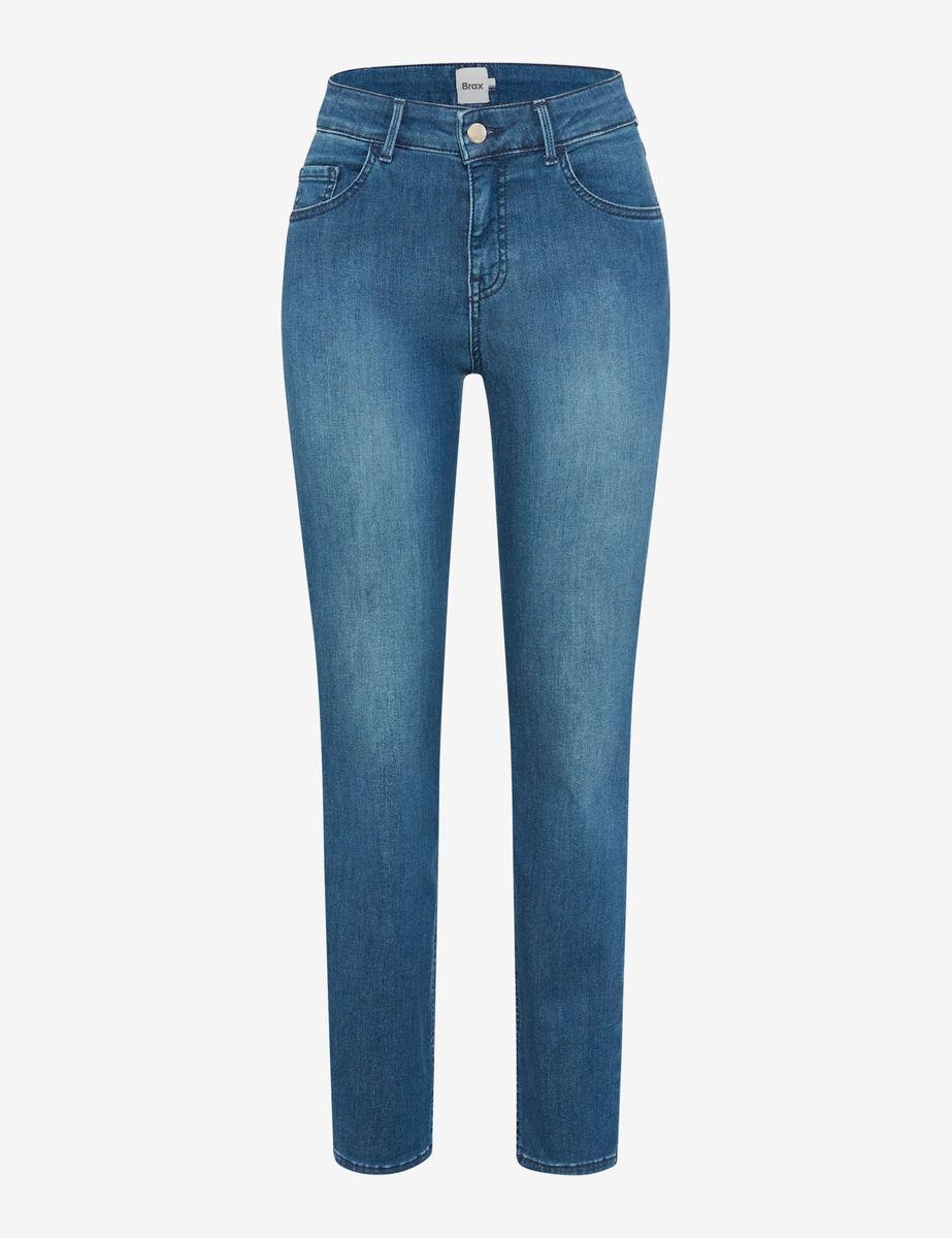 Gerade geschnittene Five-Pocket-Jeans
