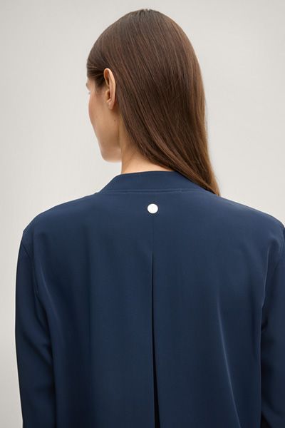 Eleganter Blouson mit Kellerfalte