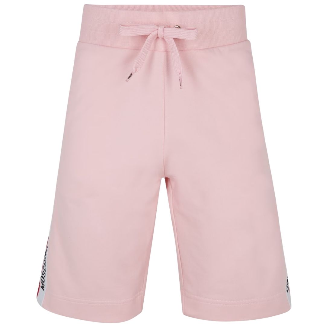 Sweatshorts mit Kordelzug und Logoband
