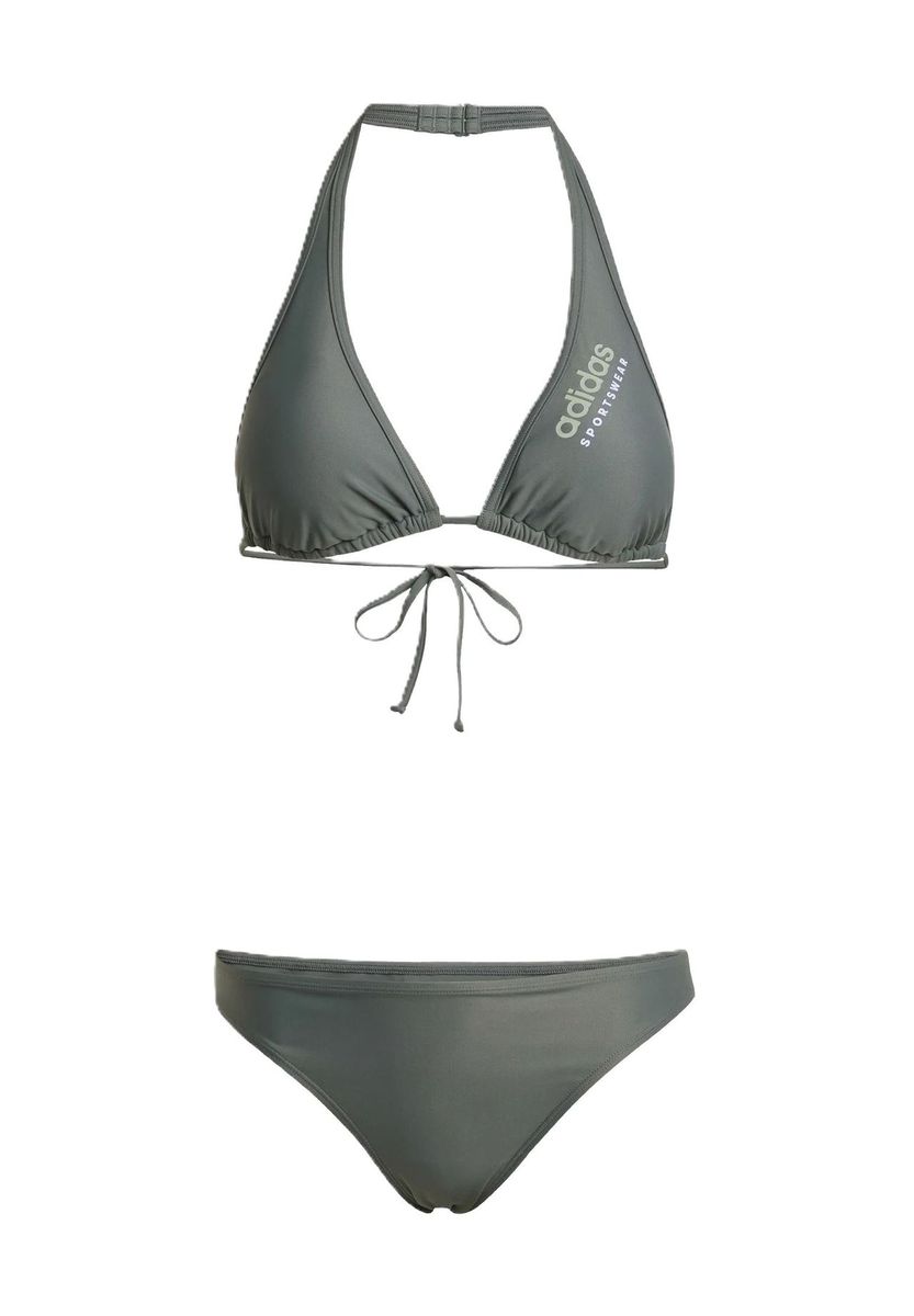Sportlicher Neckholder-Triangel-Bikini