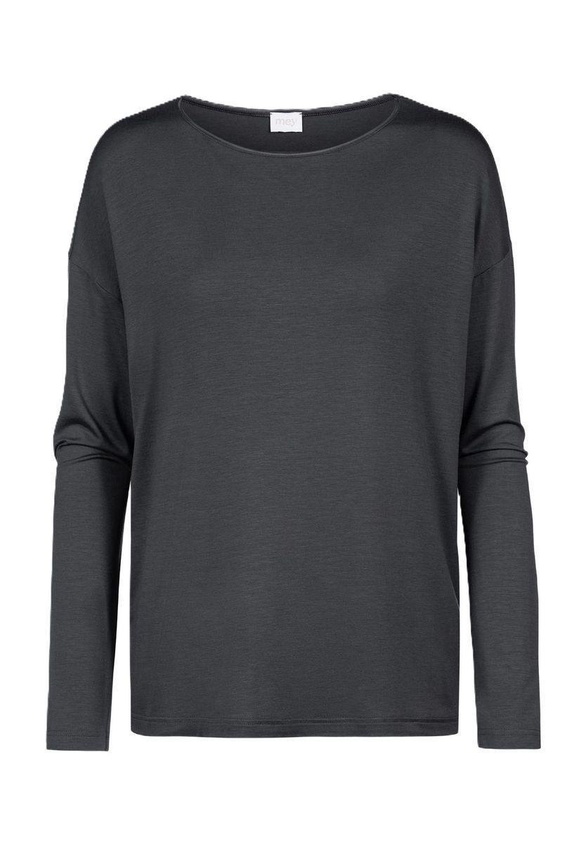 Minimalistisches Langarm-Loungewear-Oberteil