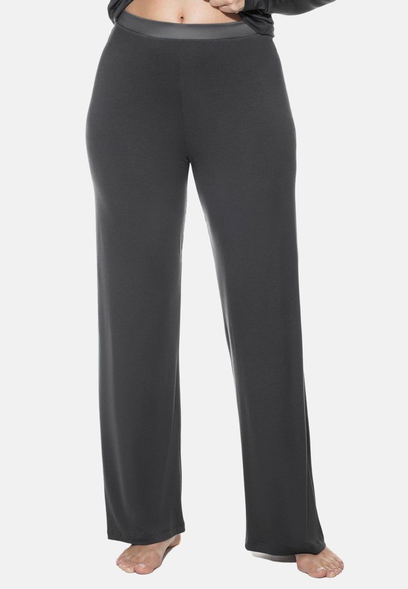 Weiche Loungewear-Hose mit geradem Bein