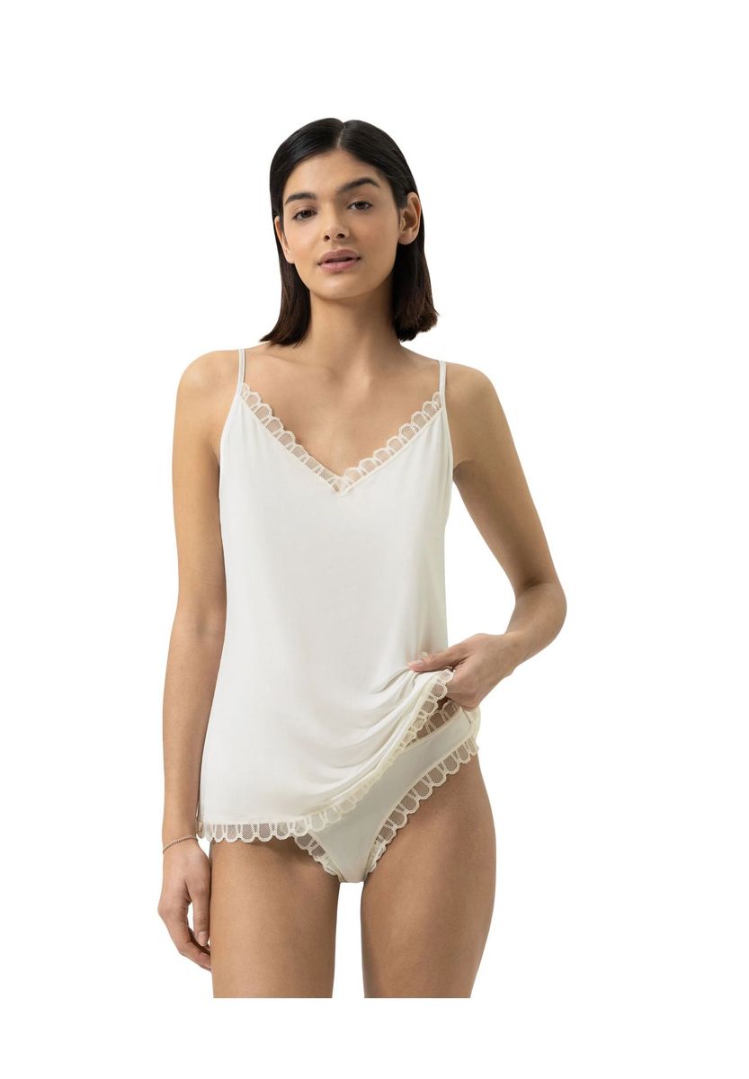 Elegantes Camisole mit Spitzenbesatz
