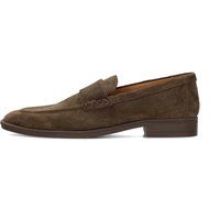 Klassische Loafer aus Veloursleder