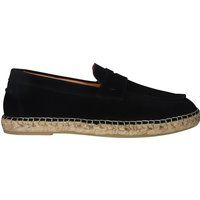 Suede Penny-Loafer-Espadrilles