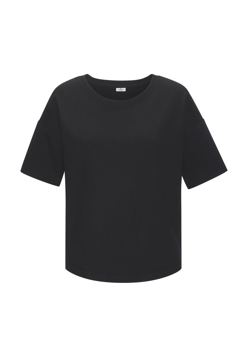 Bequemes Schlafshirt mit überschnittenen Schultern