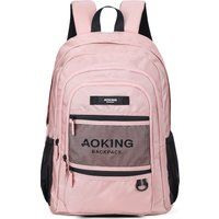 Funktionaler Schulrucksack mit mehreren Taschen