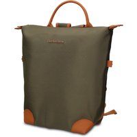Strukturierter Rucksack aus veganem Leder