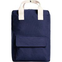 Minimalistischer eckiger Canvas-Tagesrucksack