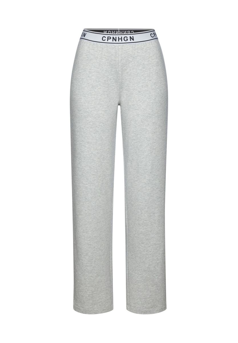 Weit geschnittene Lounge-Hose mit Logobund