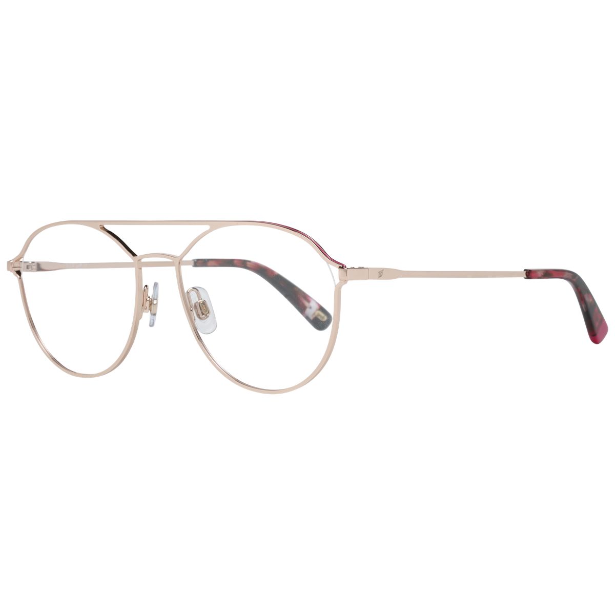 Aviator-Stil Brillenfassung in Roségold