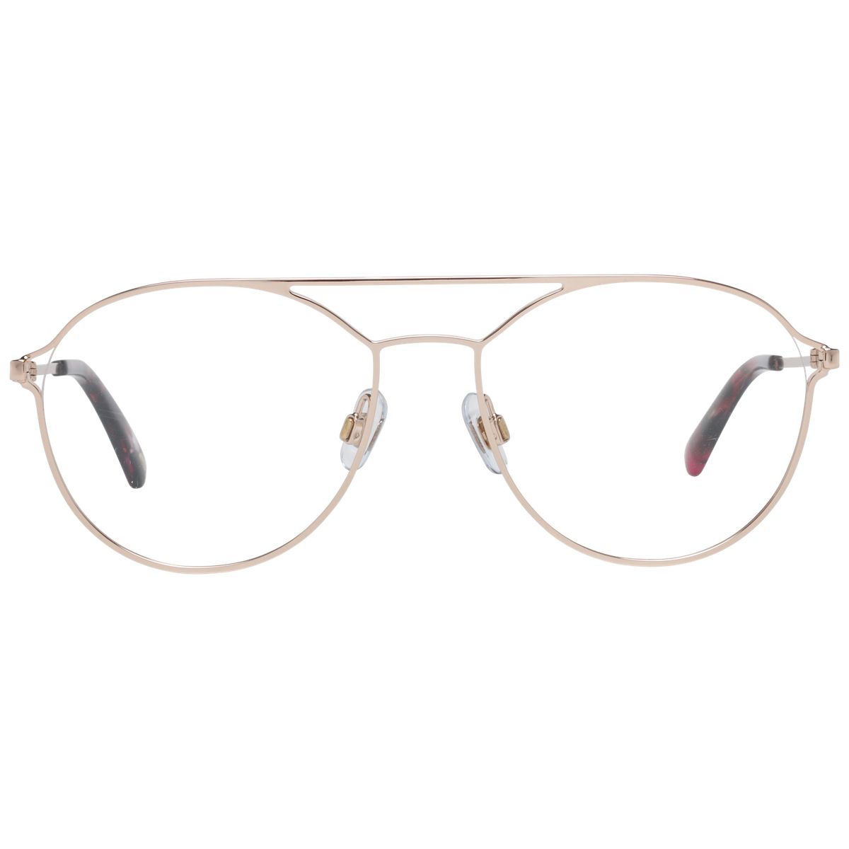 Aviator-Stil Brillenfassung in Roségold