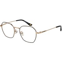 Geometrische Sechseckige Metallbrille