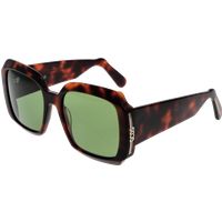 Übergroße quadratische Retro-Sonnenbrille