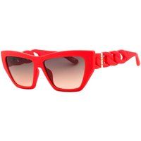 Cat-Eye Sonnenbrille mit Kettendetails