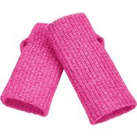 Fingerlose Handwärmer aus recyceltem Strick
