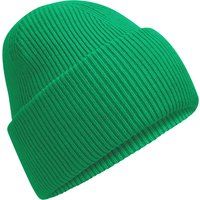 Klassische Rippstrick-Beanie