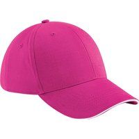 6-Panel Baseballkappe mit Kontrastpaspel